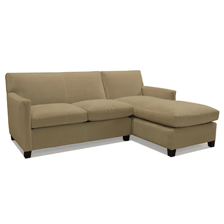 Two Piece RAF Chaise Sectional Sofa